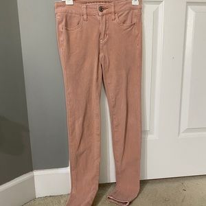 American eagle pink jeans
